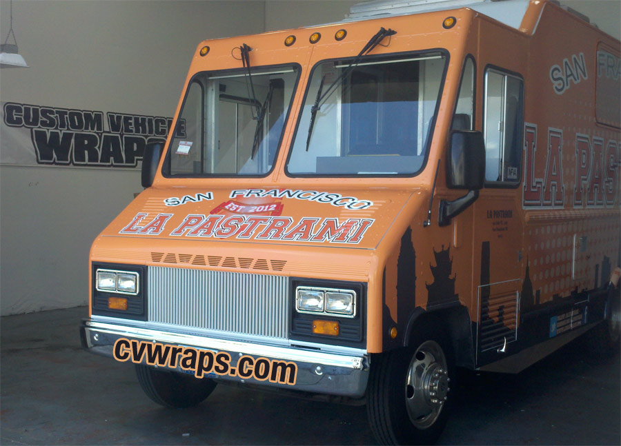La Pastrami Food Truck Wrap Custom Vehicle Wraps