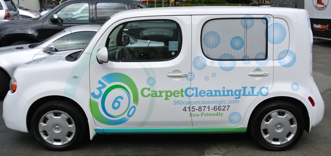 360 Carpet Cleaning Wrap Custom Vehicle Wraps