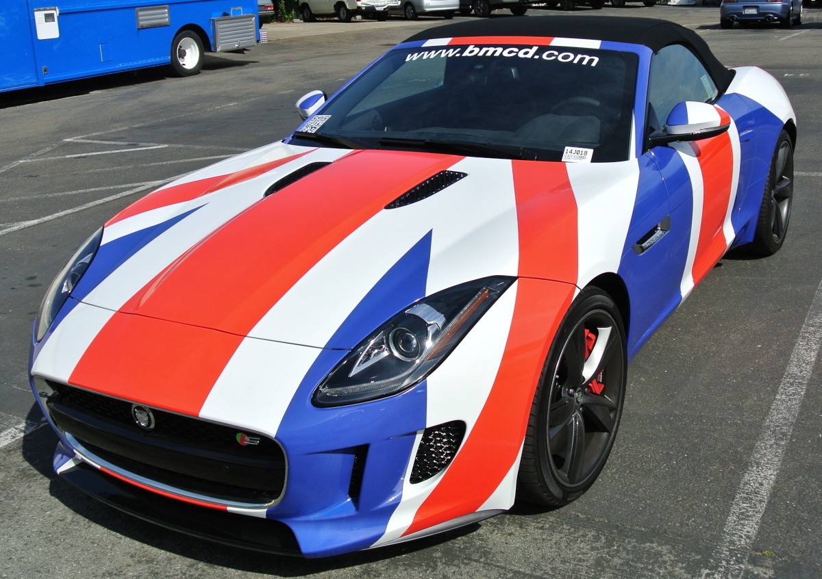 Car Wrap for British Motor Car Distributors – Custom Vehicle Wraps