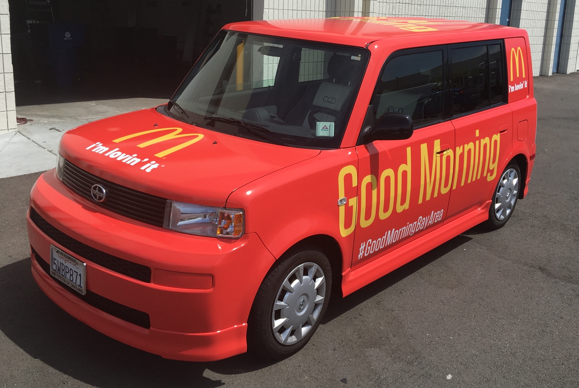 McDonalds Scion Cube Wrap Custom Vehicle Wraps