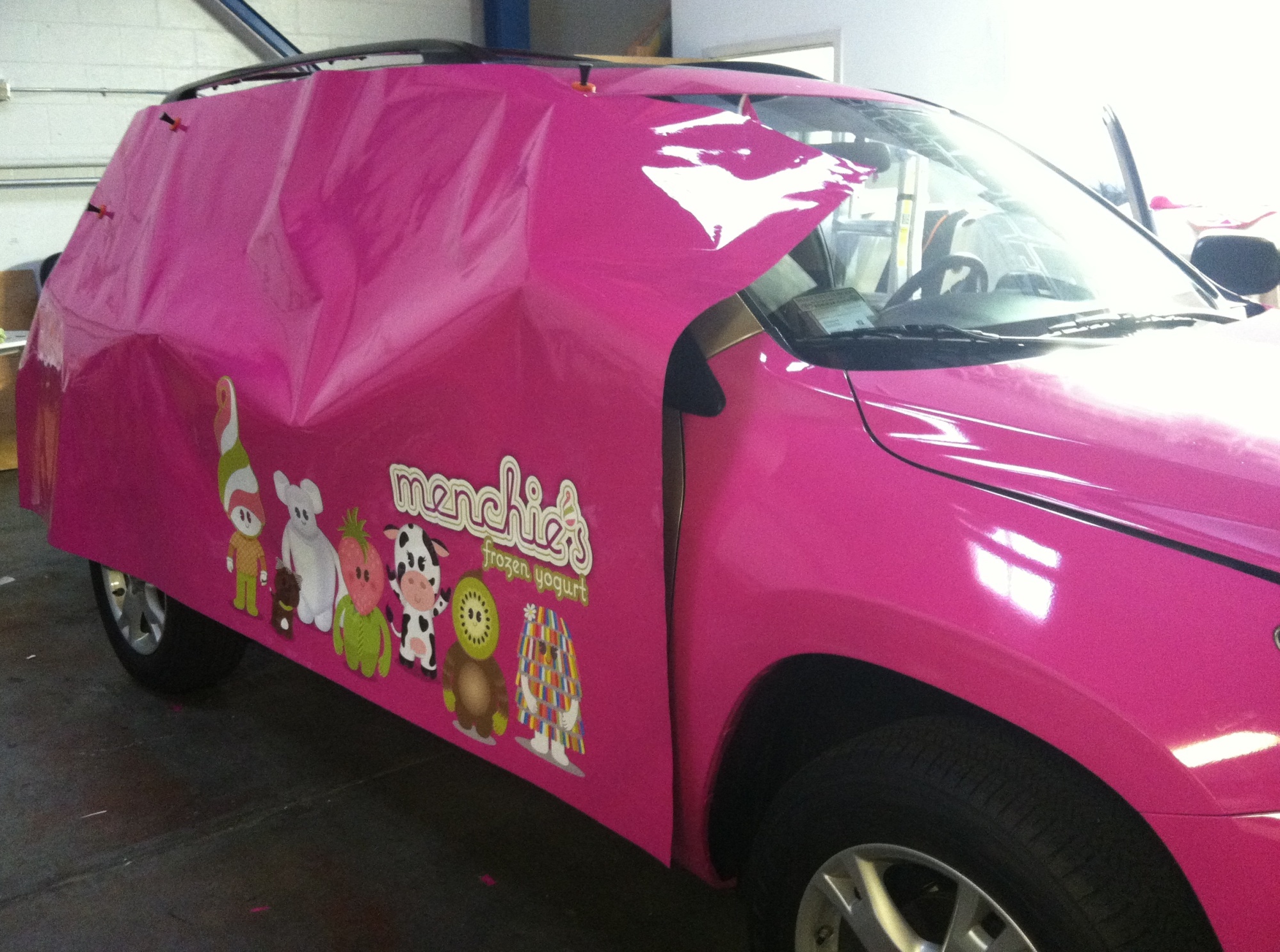 Menchies SUV Wrap Custom Vehicle Wraps