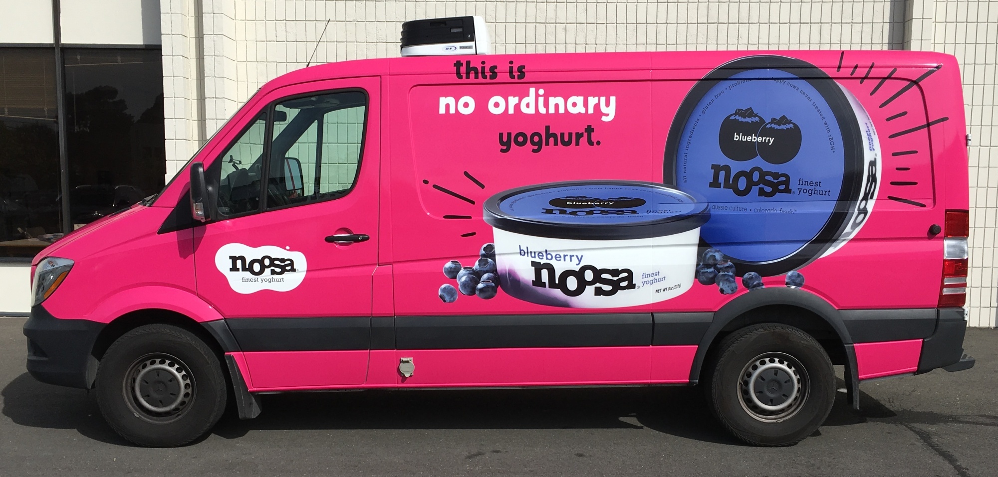 noosa yogurt van wrap01 Custom Vehicle Wraps