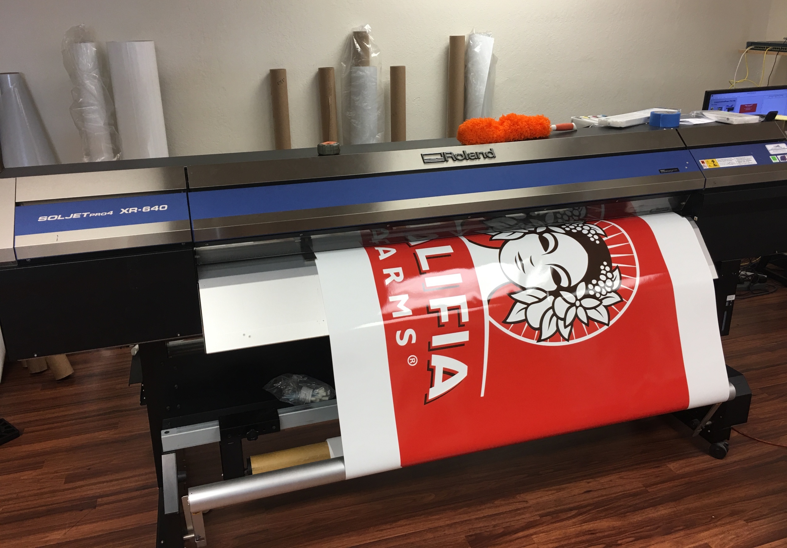 Printing A Wall Wrap Custom Vehicle Wraps