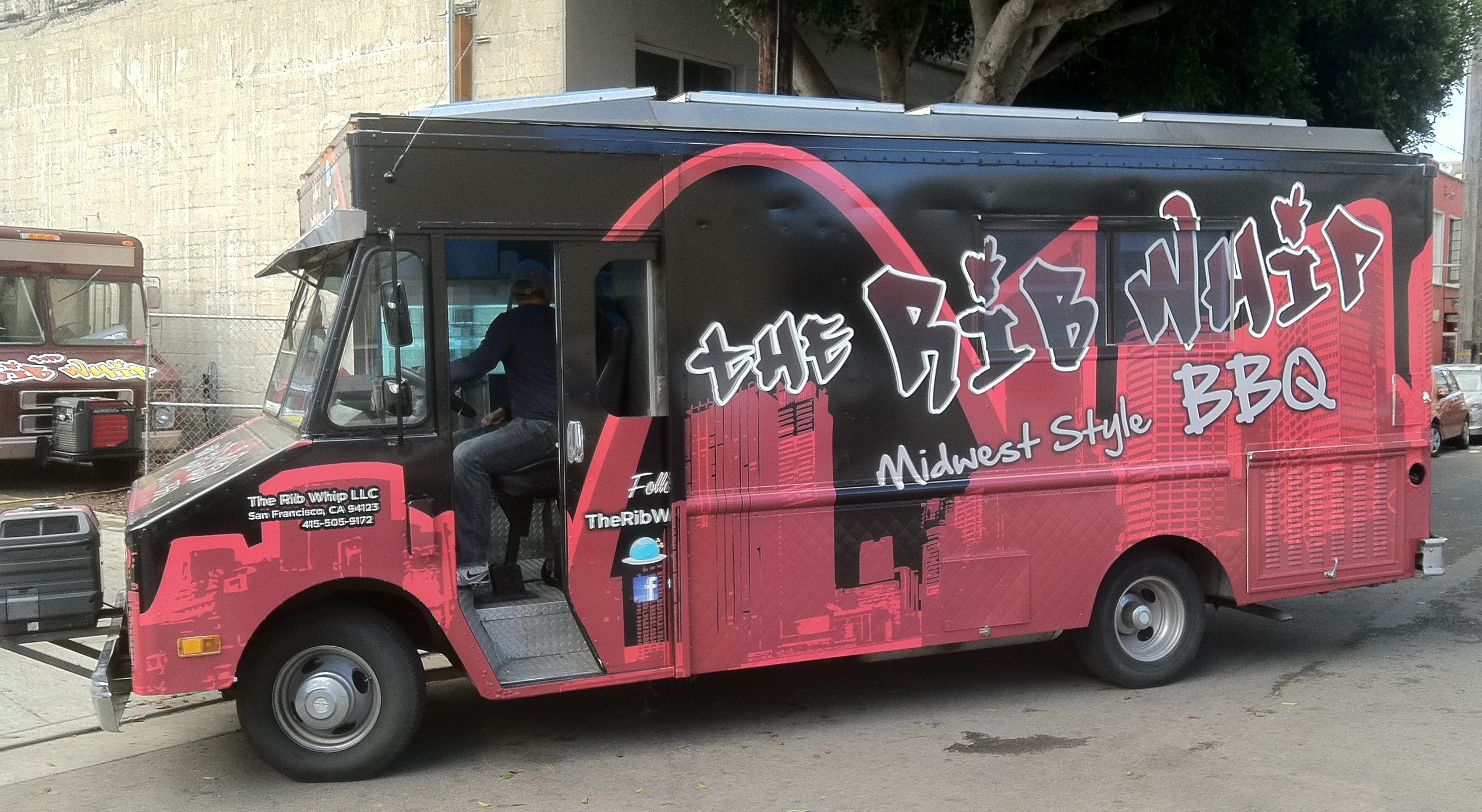 rib whip food truck wrap11 Custom Vehicle Wraps