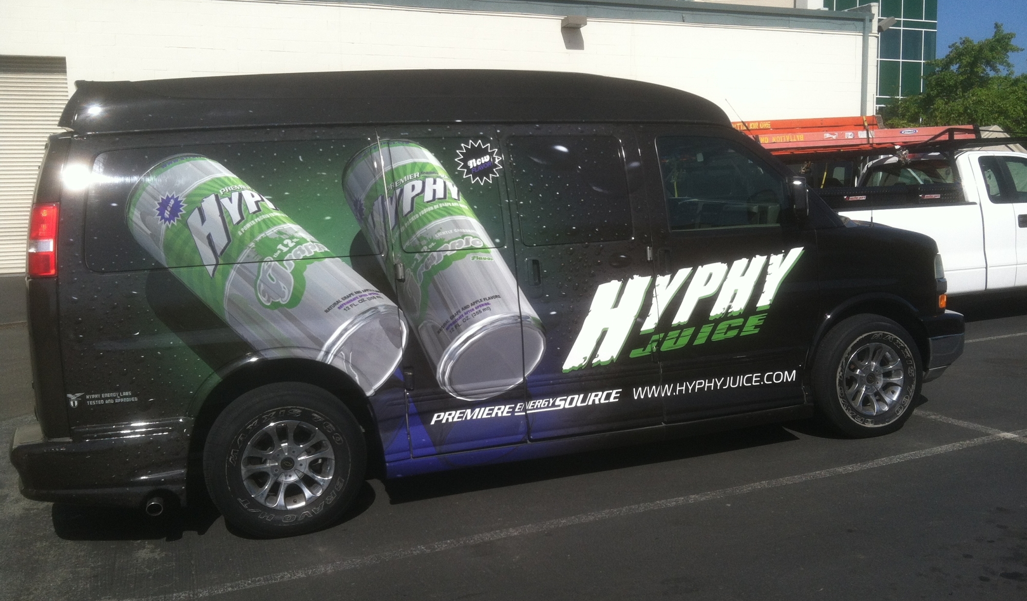 Hyphy Juice Van Wrap Custom Vehicle Wraps