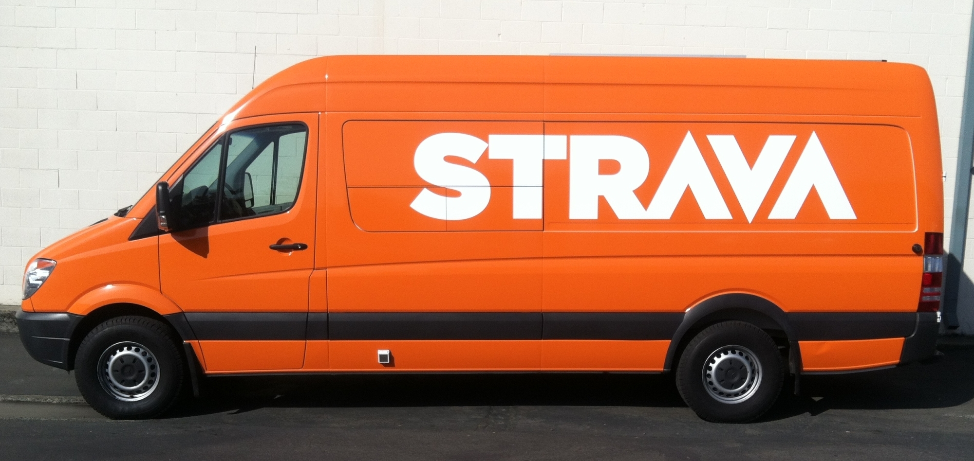 strava van wrap01 Custom Vehicle Wraps