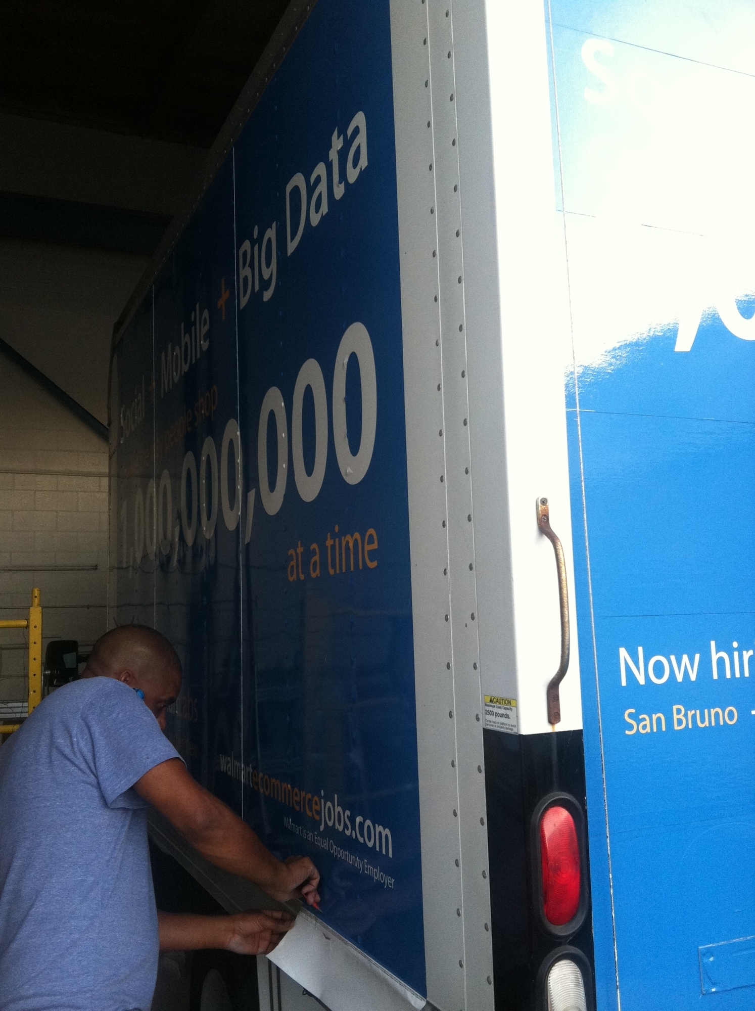 walmart trailer wrap07 Custom Vehicle Wraps