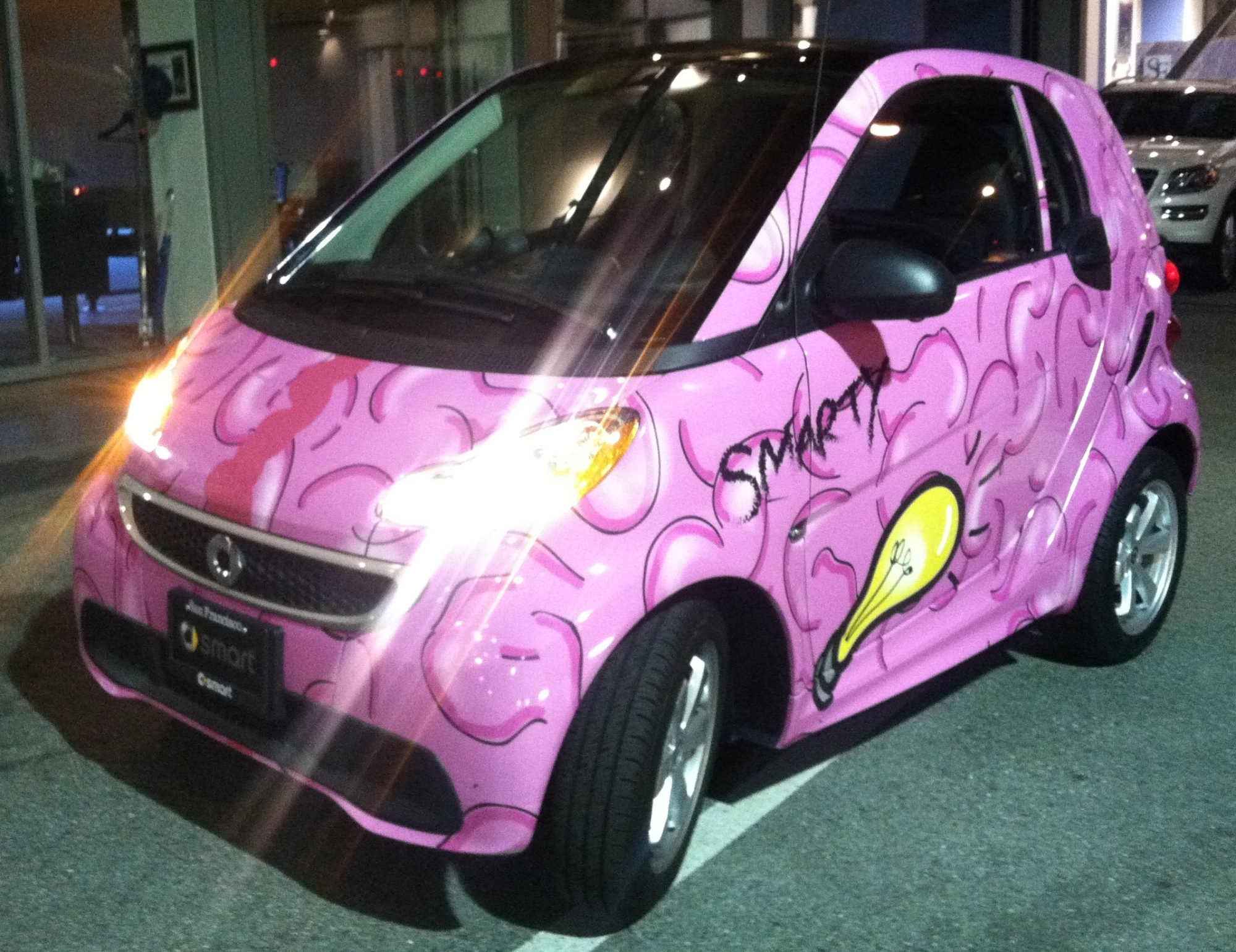 smarty smartcar wrap06 Custom Vehicle Wraps