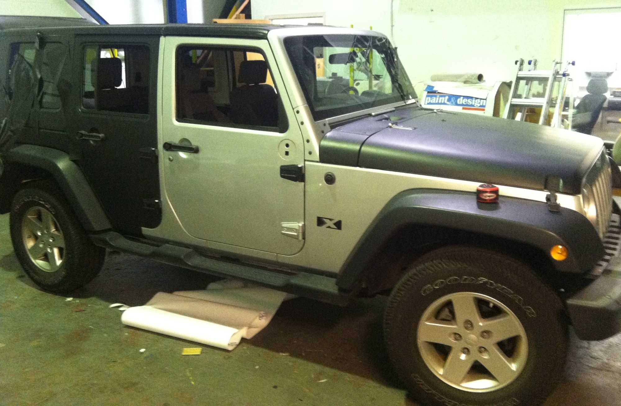 matte black jeep wrap-07 – Custom Vehicle Wraps